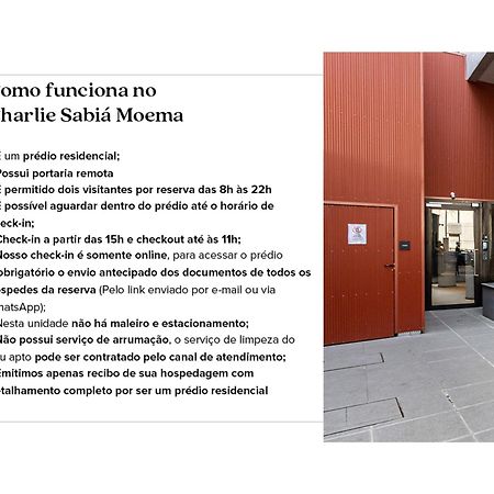 Charlie Sabia Moema Apartment Sao Paulo Exterior foto